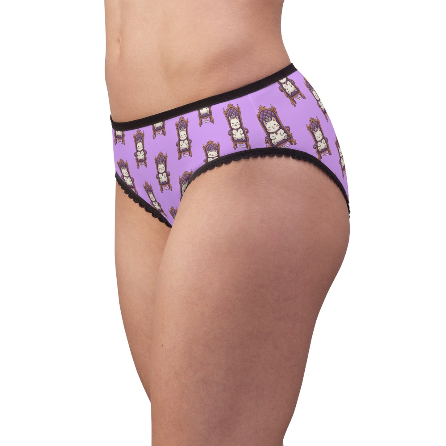 Feline Royalty Women's Briefs (AOP)