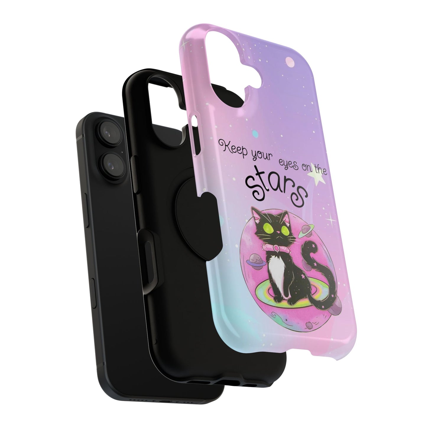 Meowgical skies impact-resistance phone case (Samsung)