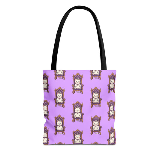 Feline Royalty Tote Bag (AOP)