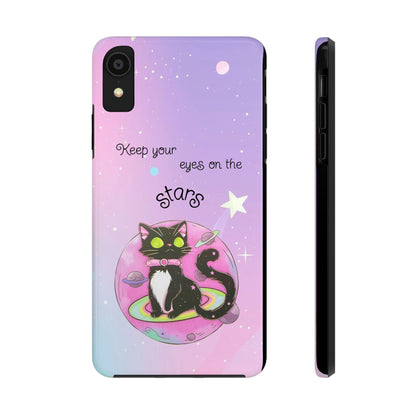 Meowgical skies Tough Phone Cases