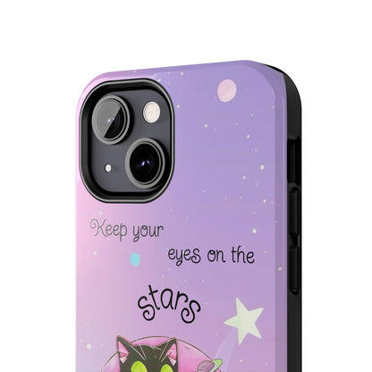 Meowgical skies Tough Phone Cases