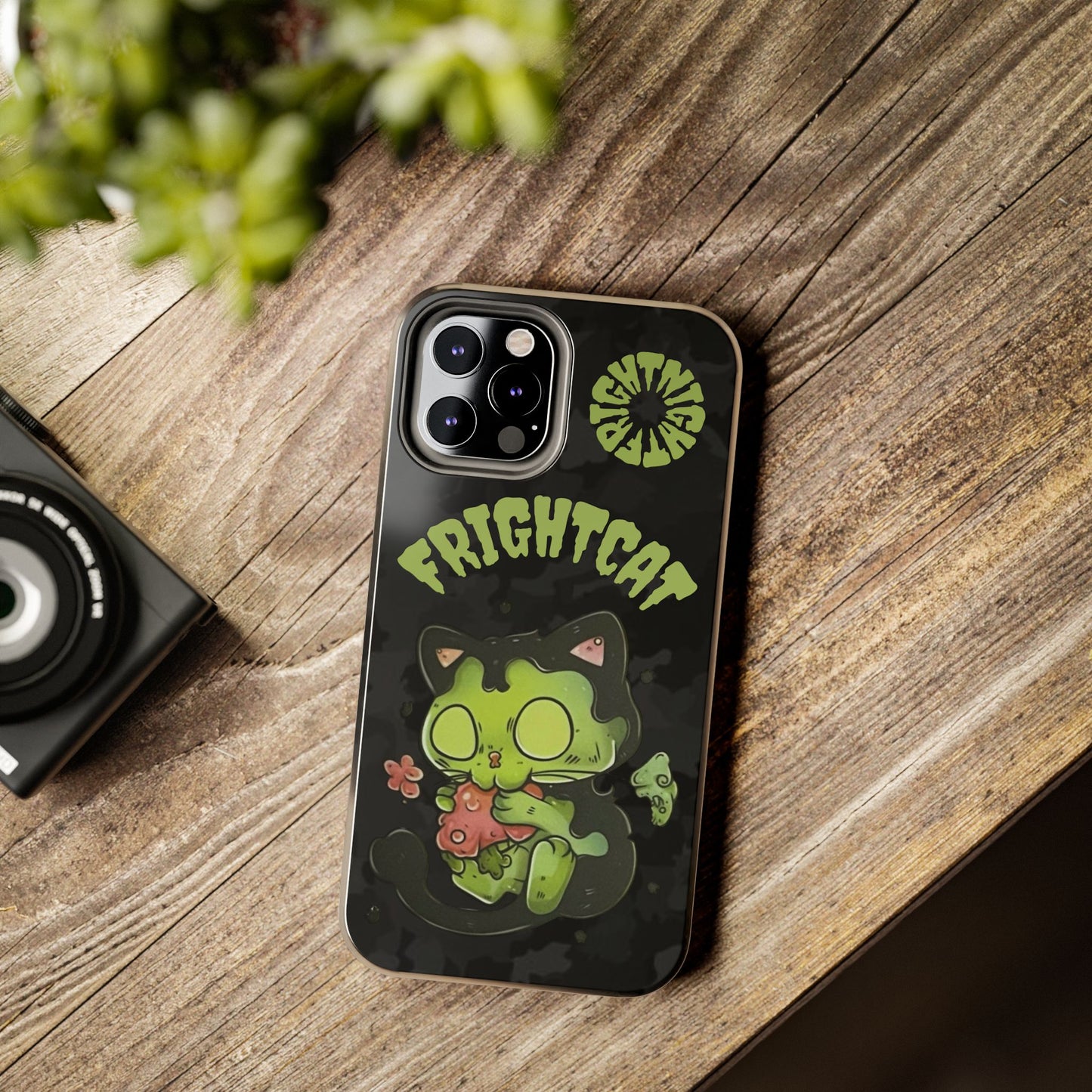 Fright cat Tough Phone Case - iphone