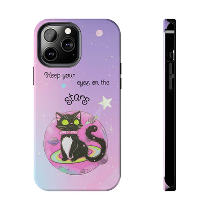 Meowgical skies Tough Phone Cases