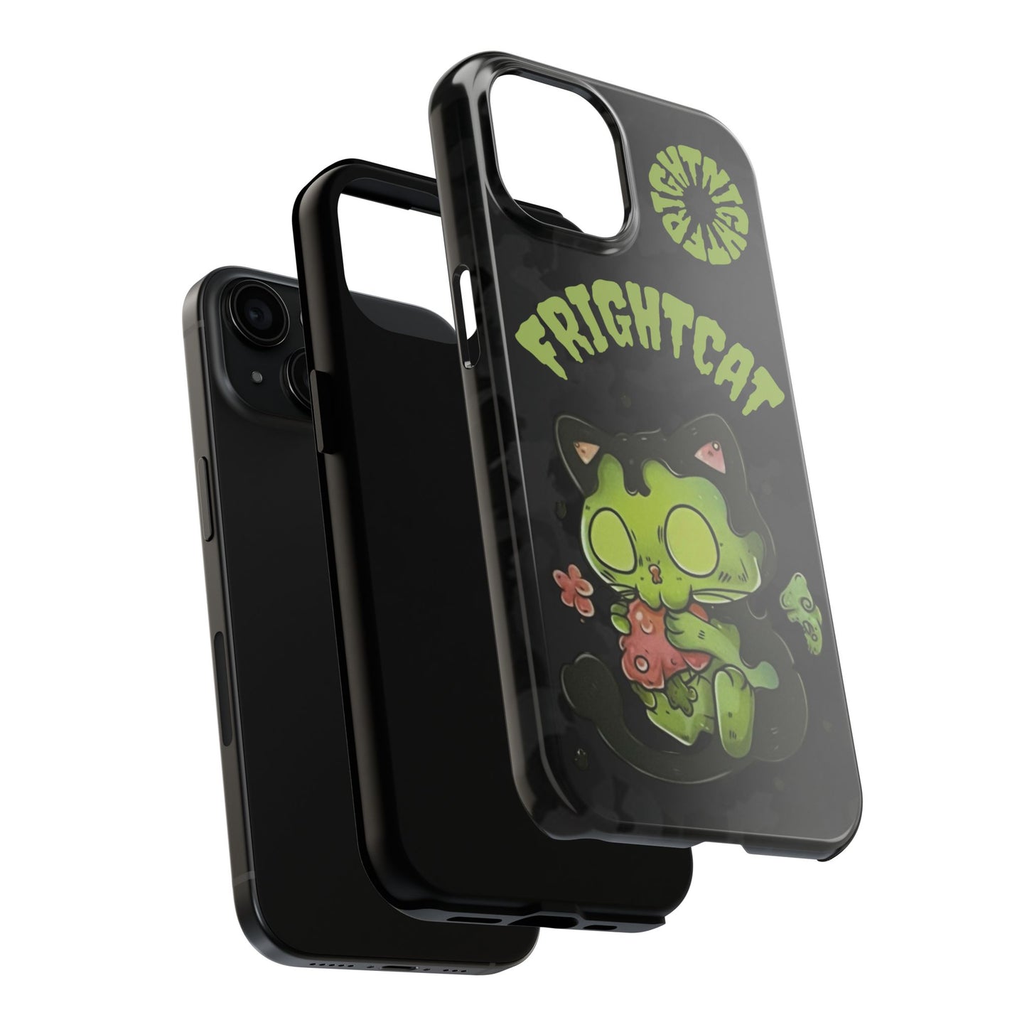 Fright cat Tough Phone Case - iphone