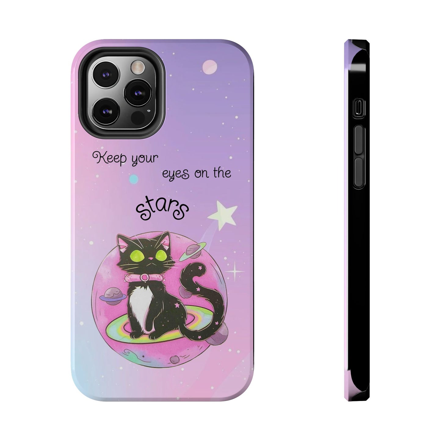 Meowgical skies Tough Phone Cases