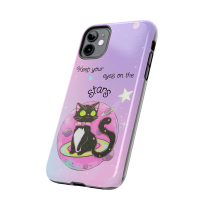 Meowgical skies Tough Phone Cases