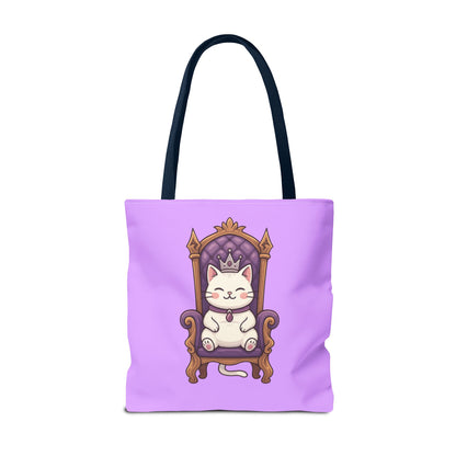 Feline Royalty Tote Bag (AOP)