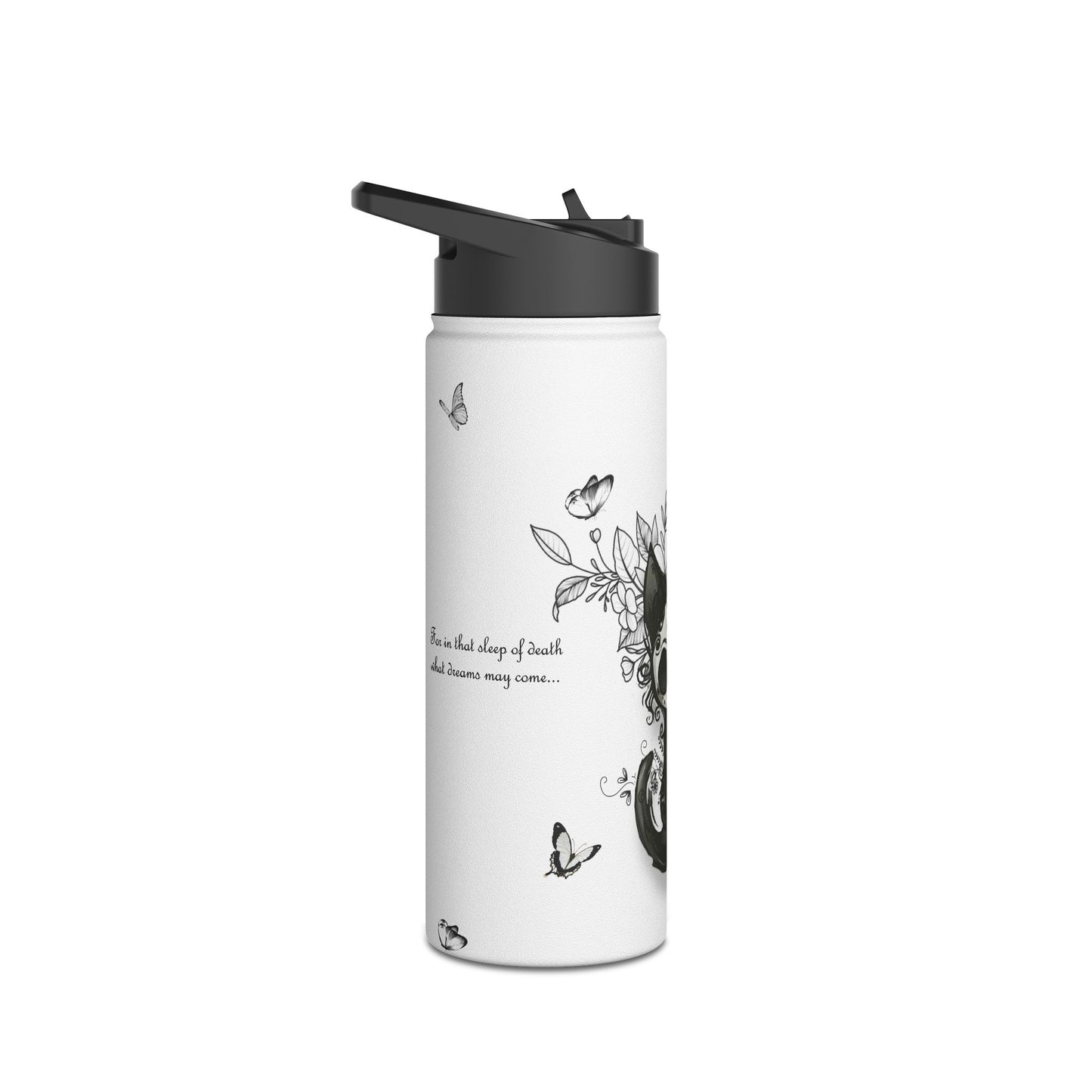 Noir purgatory Steel Water Bottle