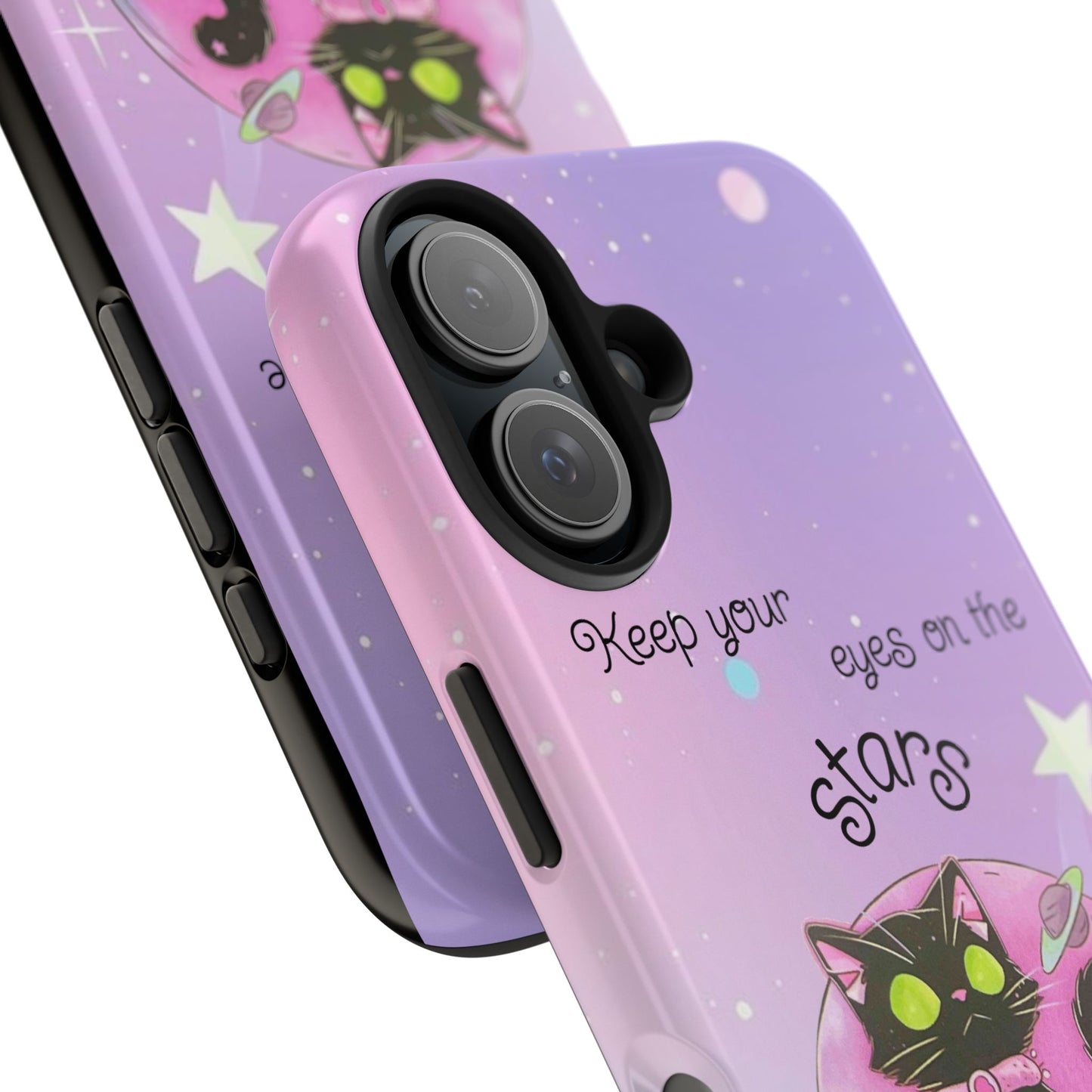 Meowgical skies Tough Phone Cases