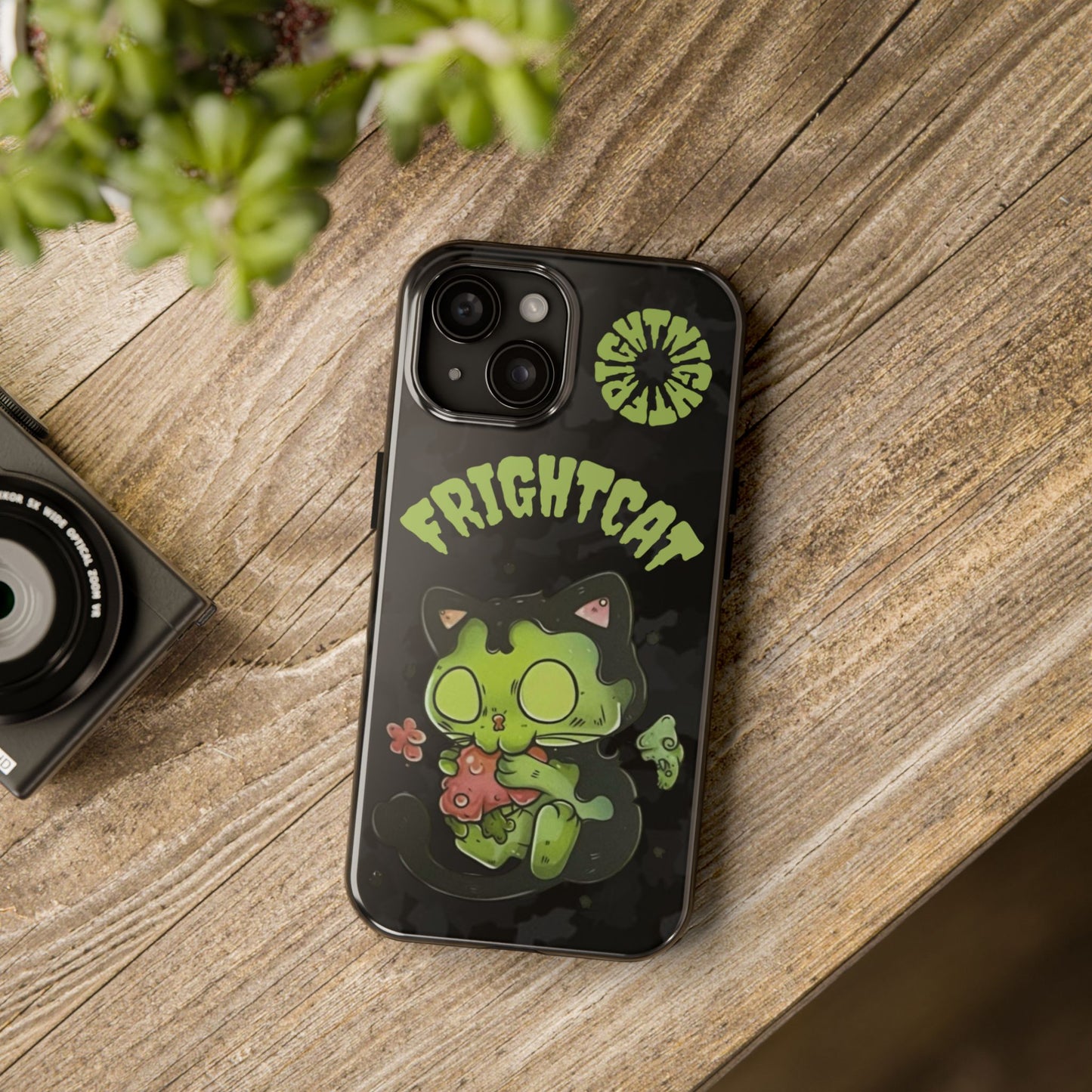Fright cat Tough Phone Case - iphone