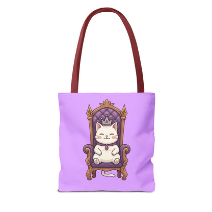 Feline Royalty Tote Bag (AOP)