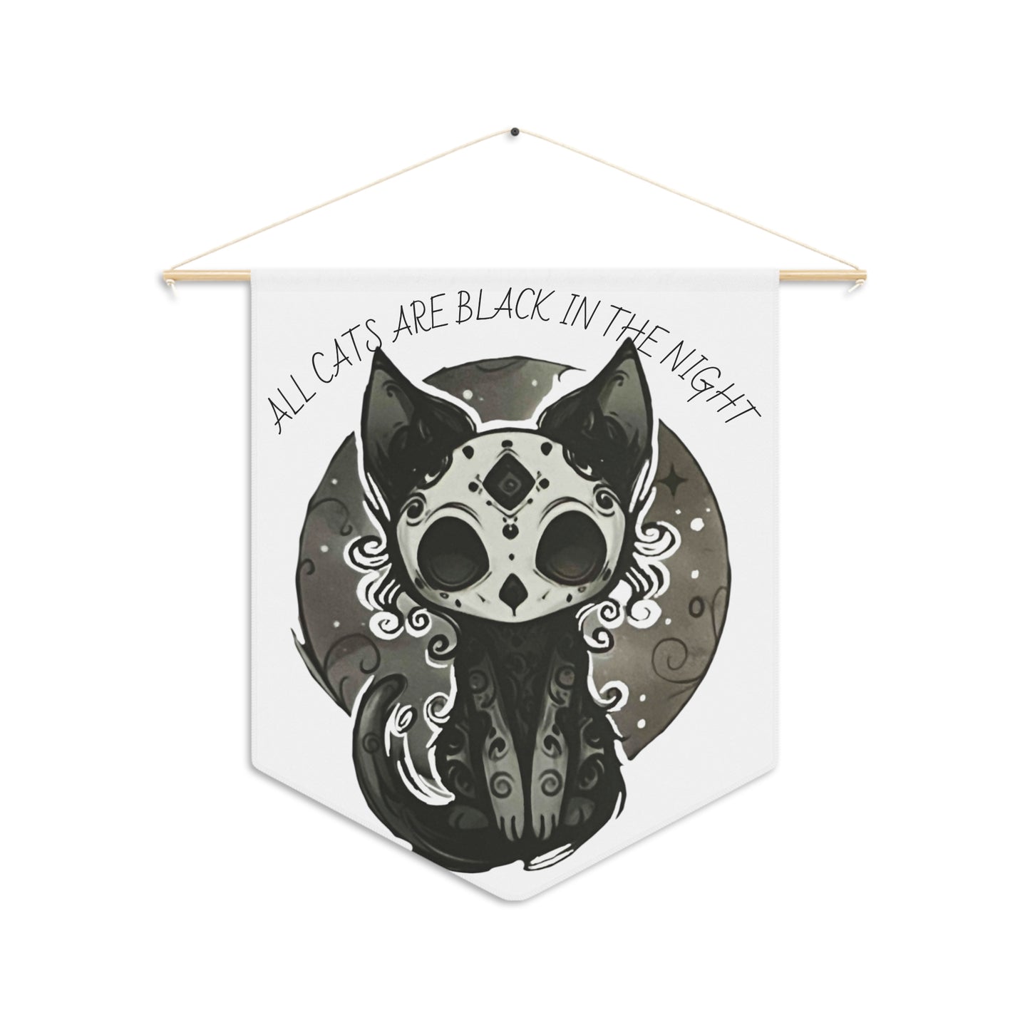 Noir purgatory Pennant