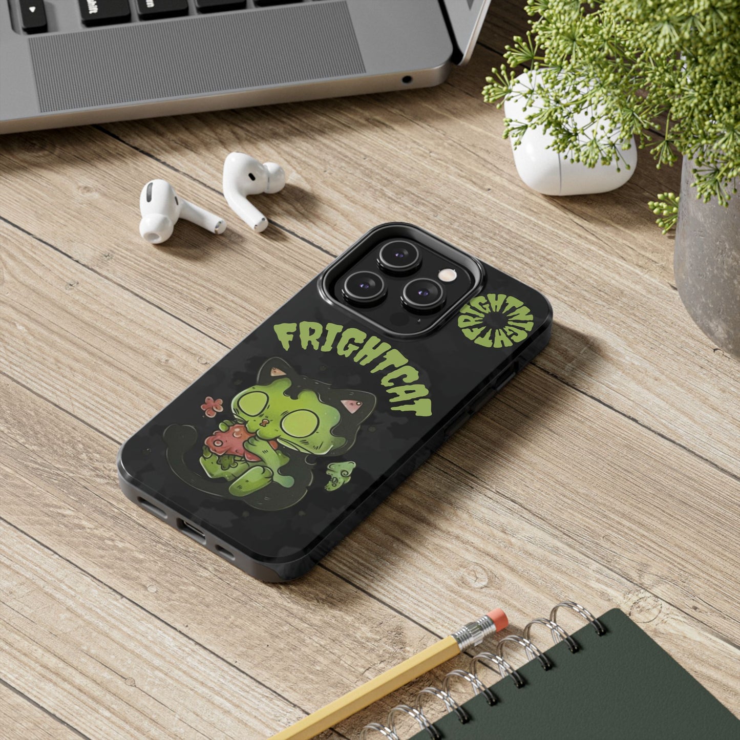 Fright cat Tough Phone Case - iphone