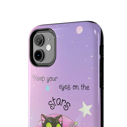 Meowgical skies Tough Phone Cases