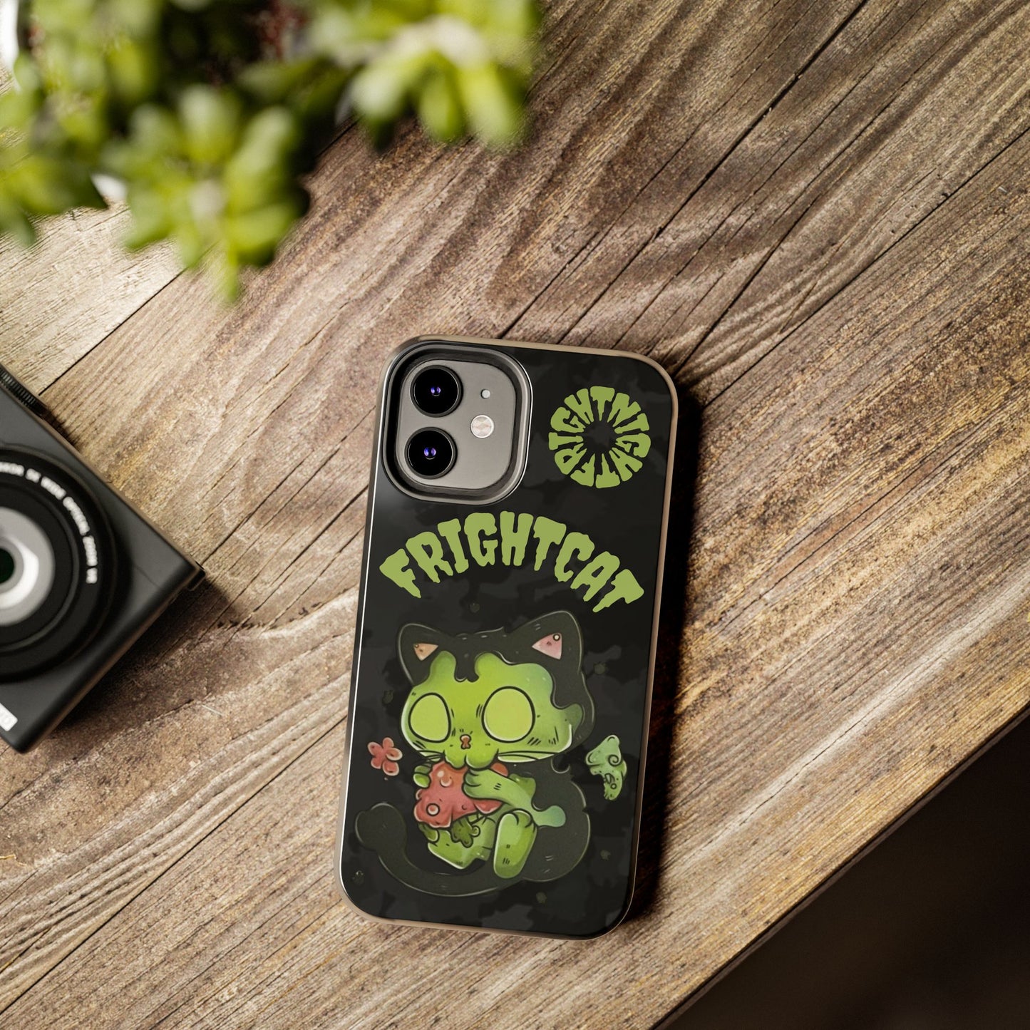 Fright cat Tough Phone Case - iphone