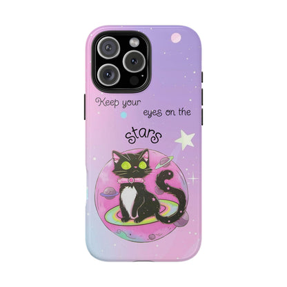Meowgical skies Tough Phone Cases
