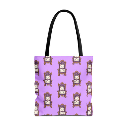 Feline Royalty Tote Bag (AOP)