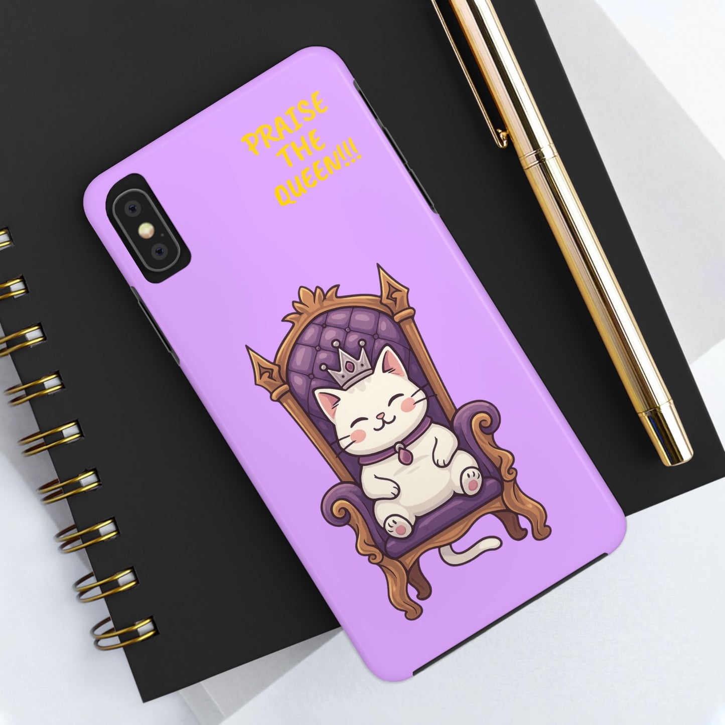 Feline Royalty Tough Phone Cases
