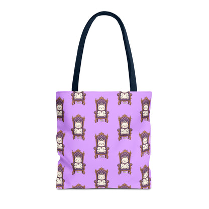 Feline Royalty Tote Bag (AOP)
