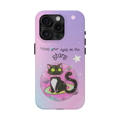 Meowgical skies Tough Phone Cases