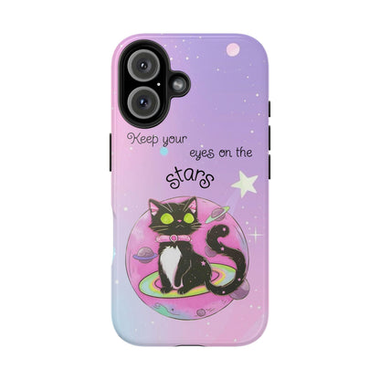 Meowgical skies Tough Phone Cases