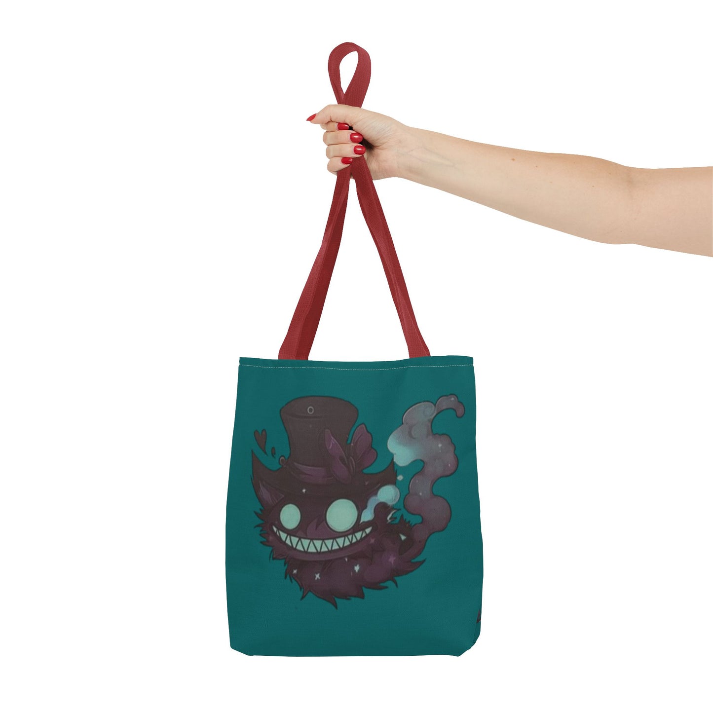 Mad hat cat double face Tote Bag (AOP)