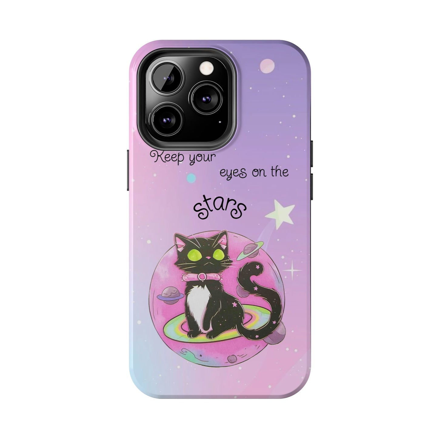 Meowgical skies Tough Phone Cases