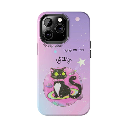 Meowgical skies Tough Phone Cases