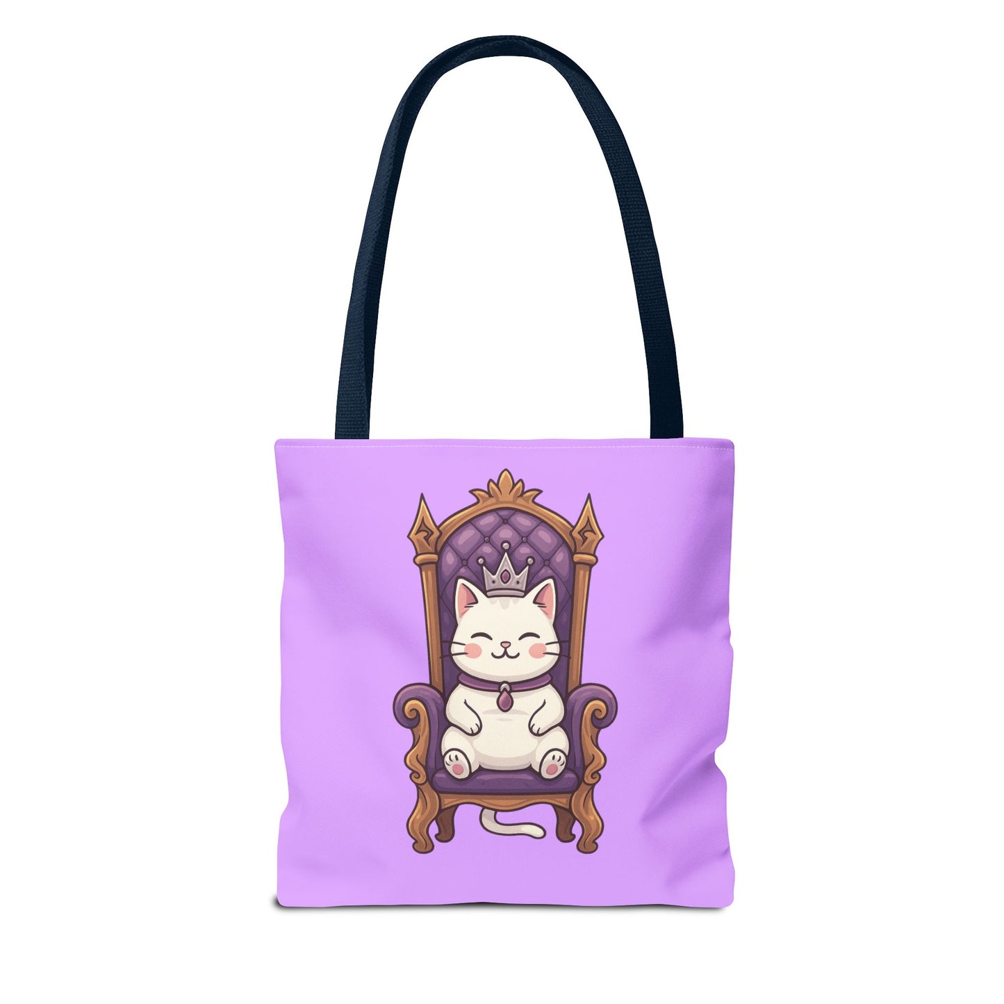 Feline Royalty Tote Bag (AOP)