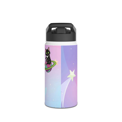 Meowgical skies Water Bottle