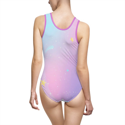Meowgical skies Women's Swimsuit
