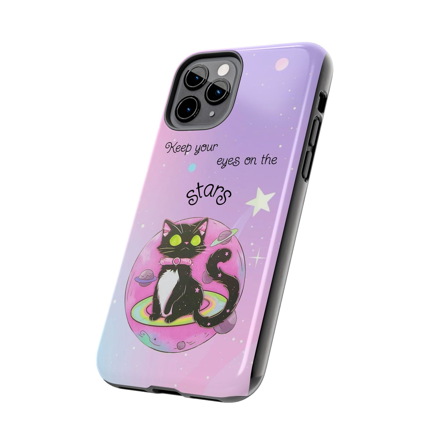Meowgical skies Tough Phone Cases