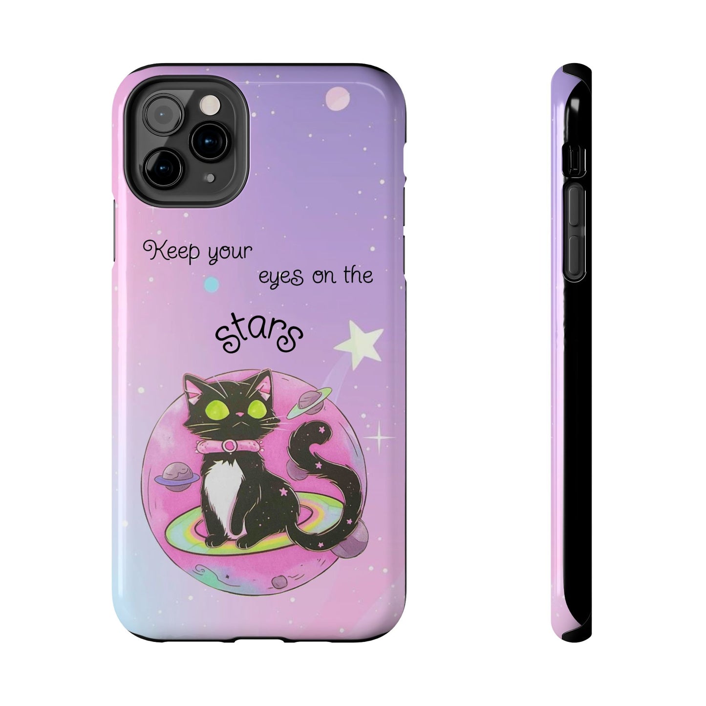 Meowgical skies Tough Phone Cases