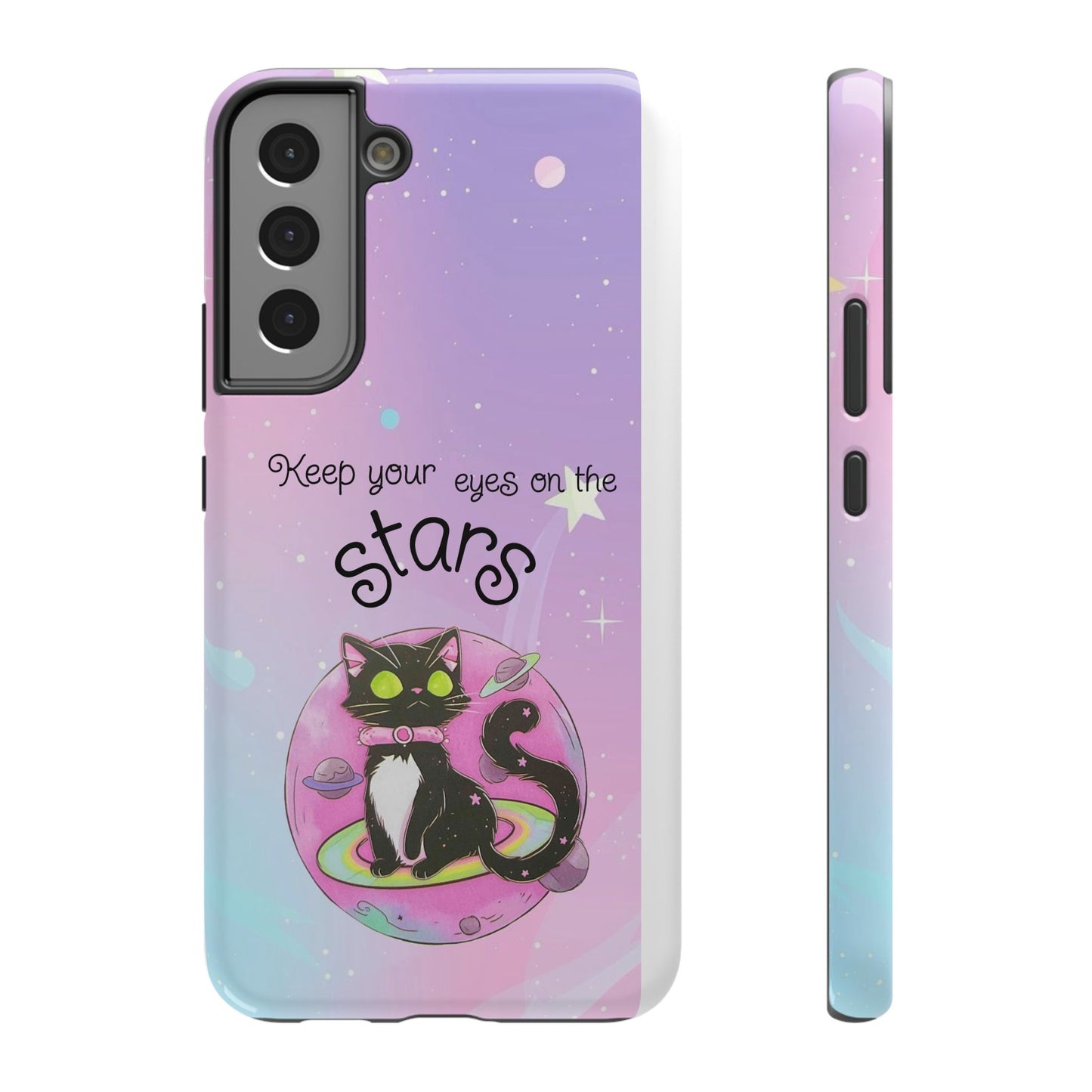 Meowgical skies impact-resistance phone case (Samsung)