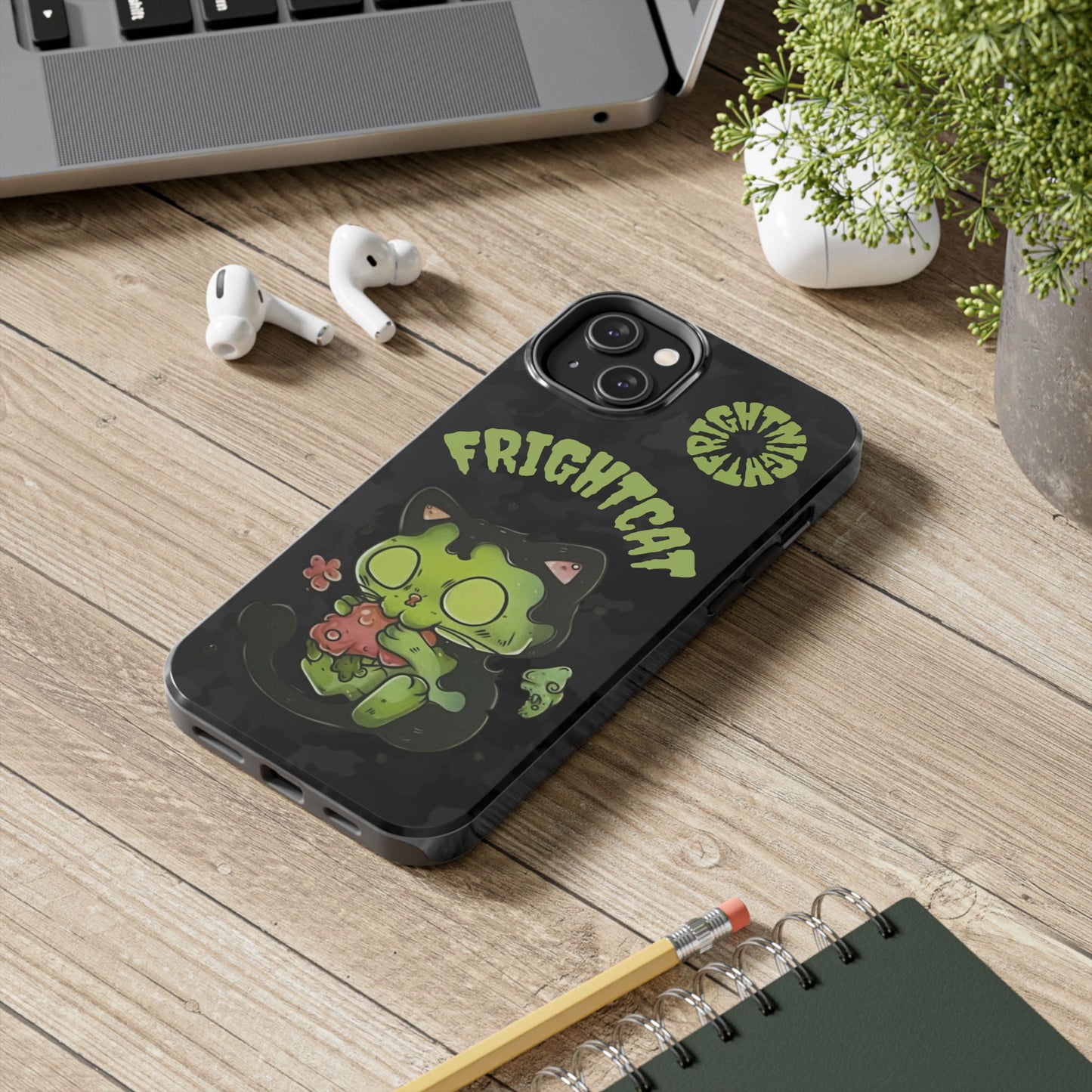 Fright cat Tough Phone Case - iphone