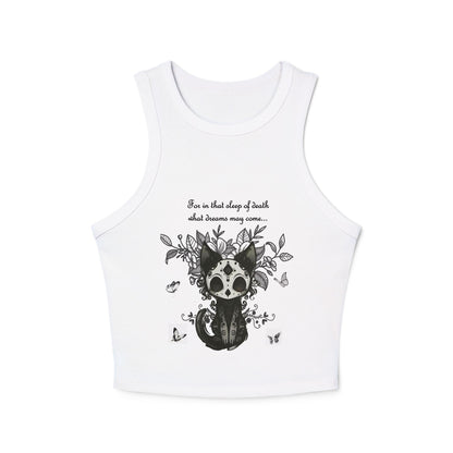 Noir purgatory Crop Top