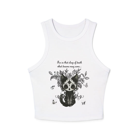 Noir purgatory Crop Top