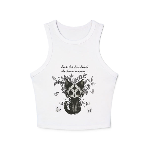 Noir purgatory Crop Top