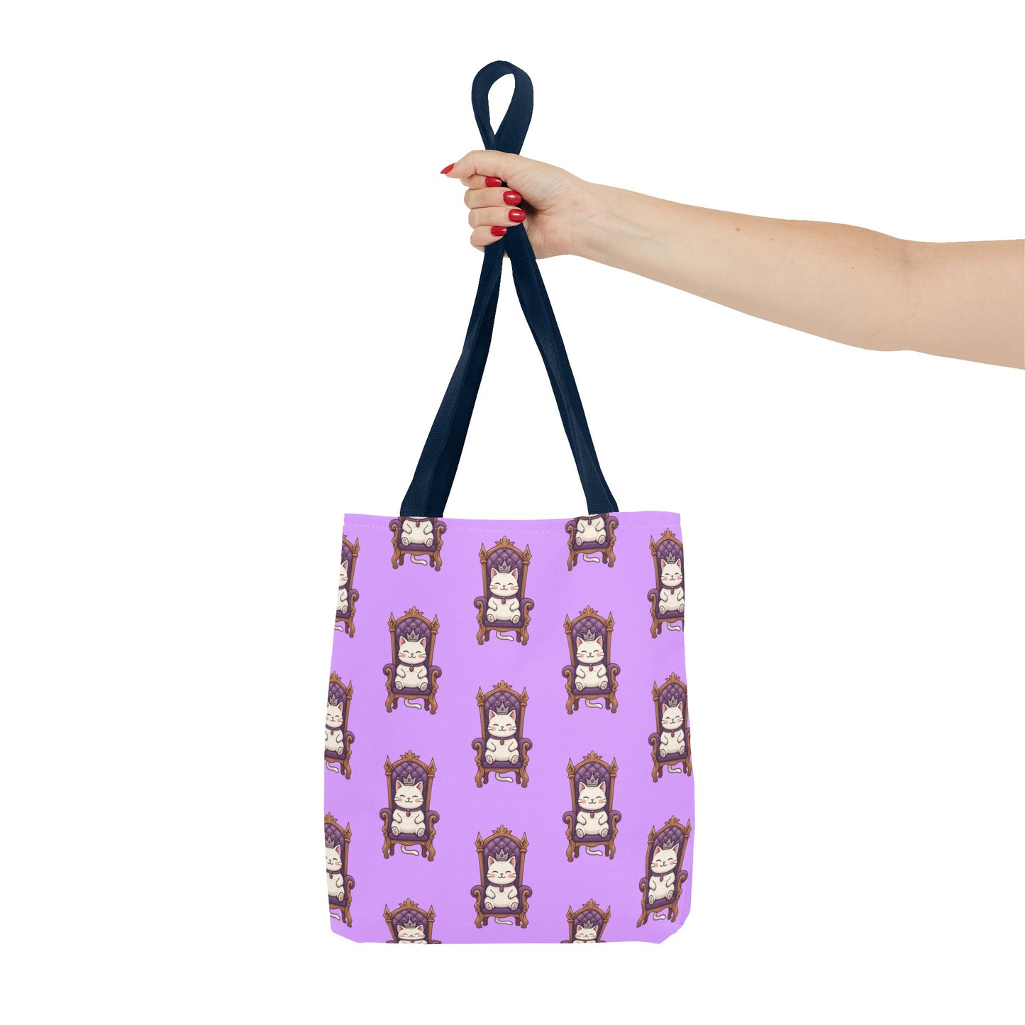 Feline Royalty Tote Bag (AOP)