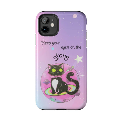 Meowgical skies Tough Phone Cases