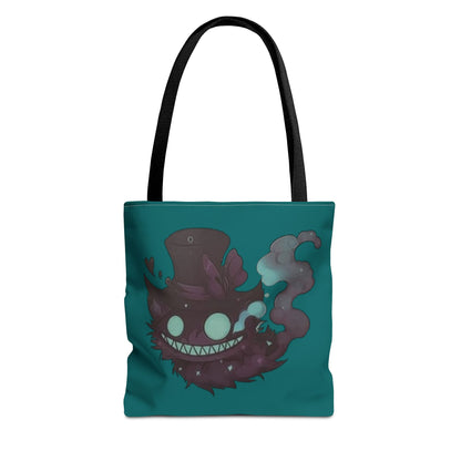 Mad hat cat double face Tote Bag (AOP)