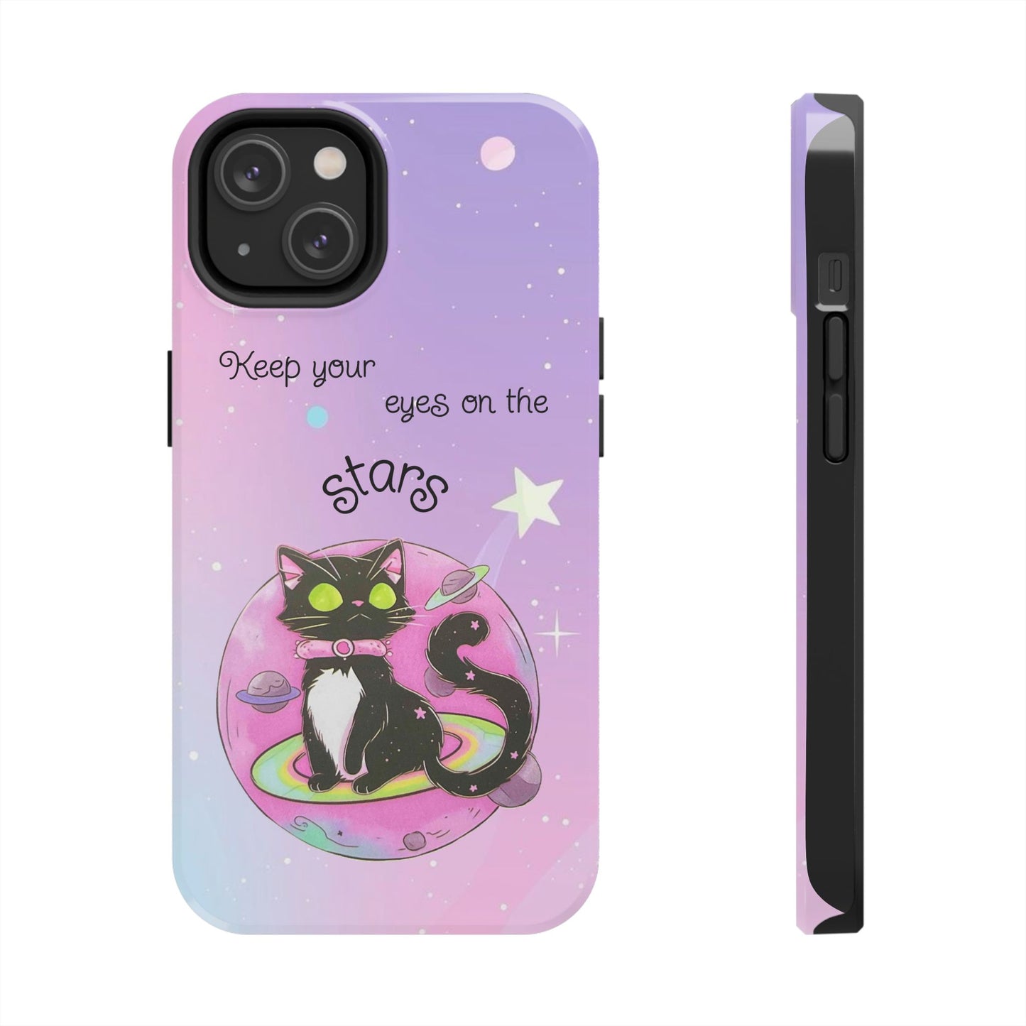 Meowgical skies Tough Phone Cases