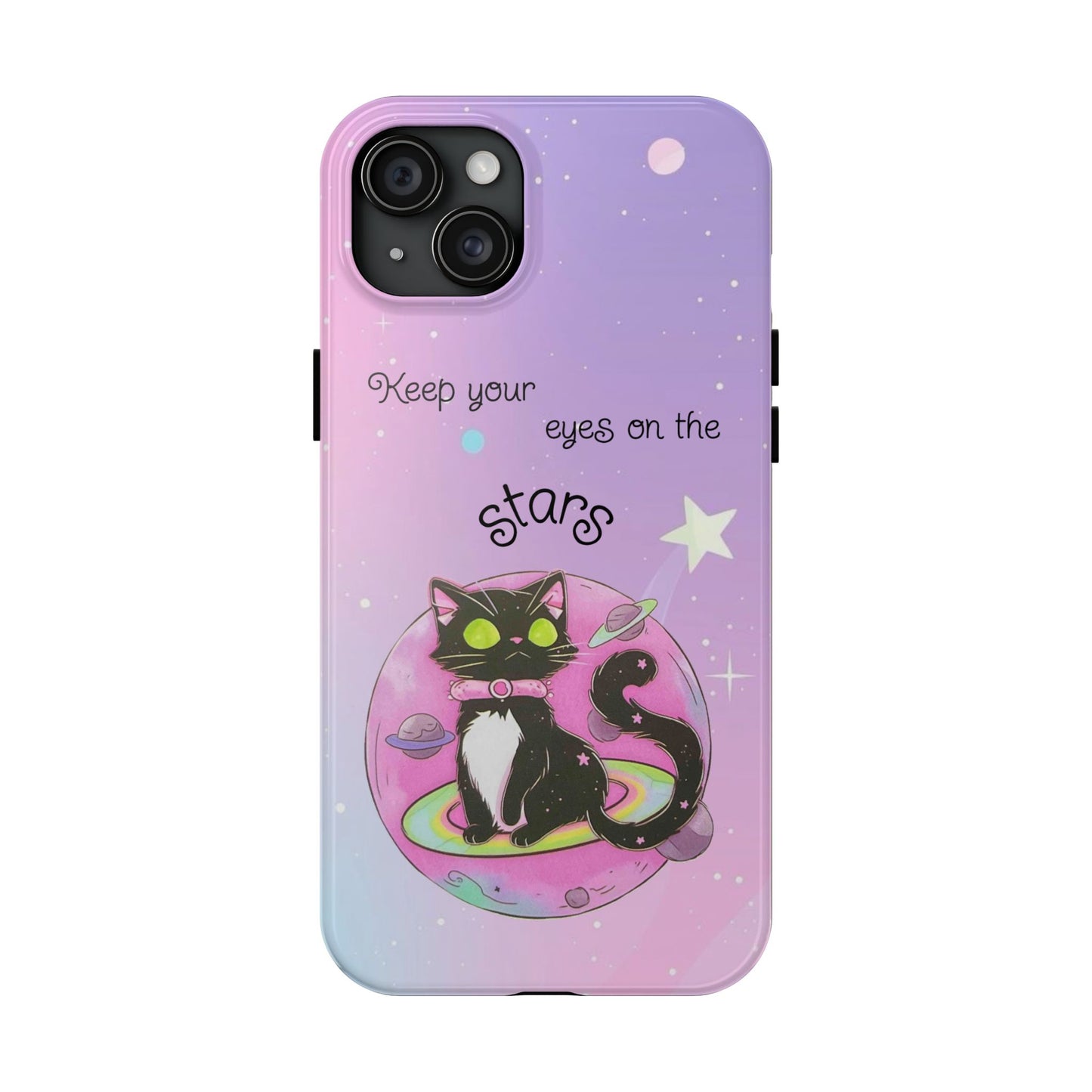 Meowgical skies Tough Phone Cases