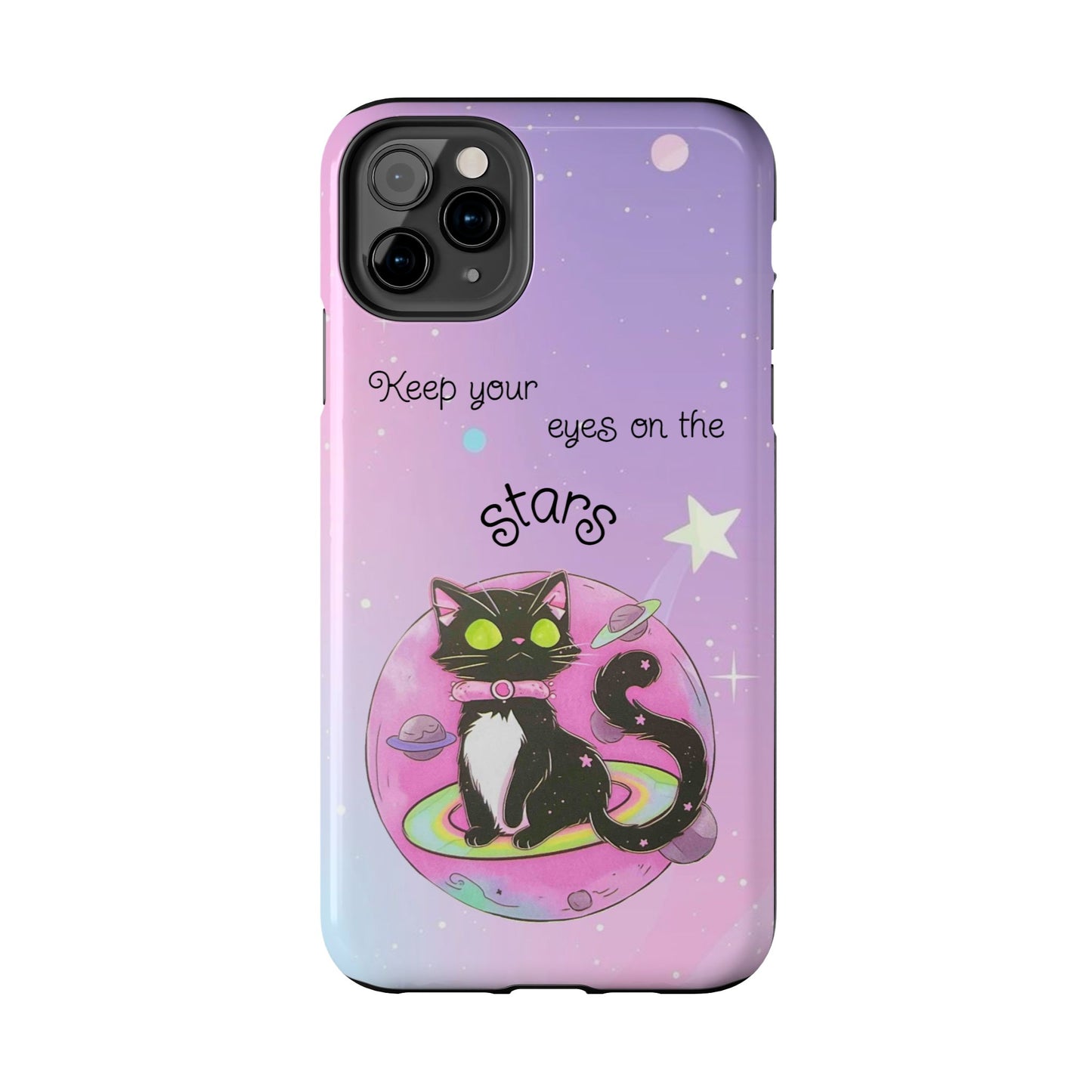 Meowgical skies Tough Phone Cases
