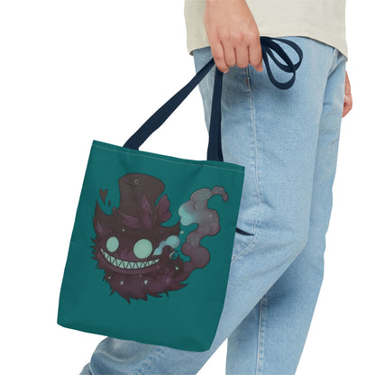 Mad hat cat double face Tote Bag (AOP)