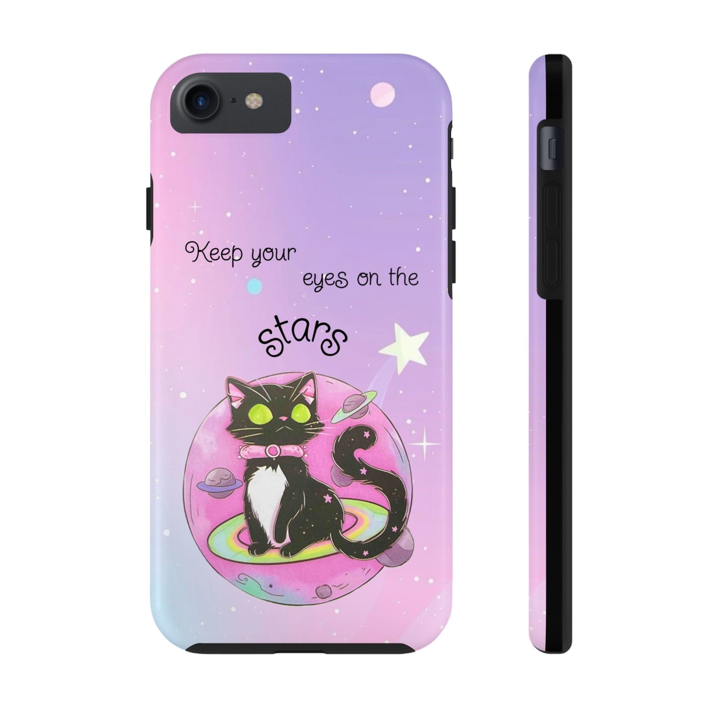 Meowgical skies Tough Phone Cases