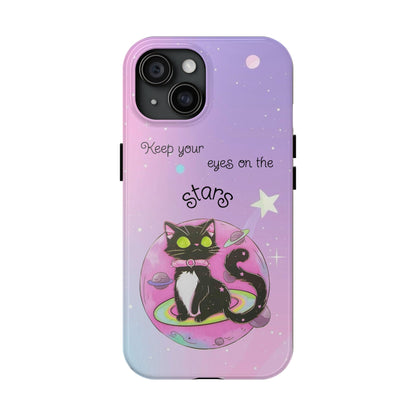 Meowgical skies Tough Phone Cases