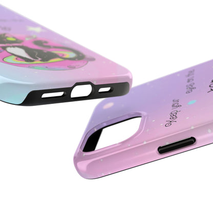 Meowgical skies Tough Phone Cases