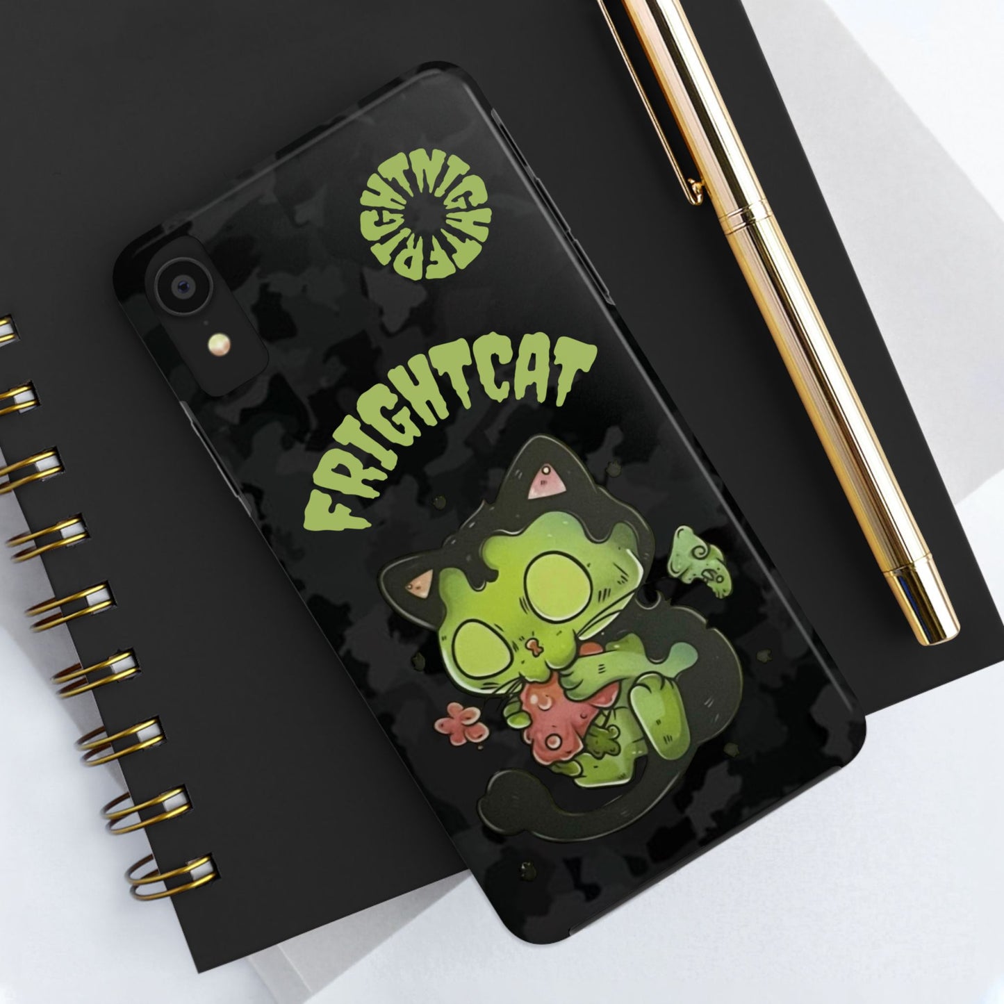Fright cat Tough Phone Case - iphone