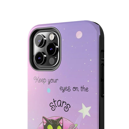 Meowgical skies Tough Phone Cases